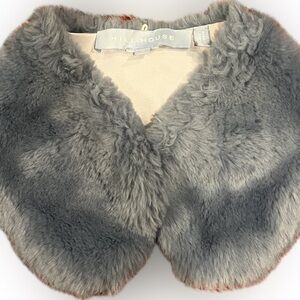 Hillhouse Faux Fur Blue Collar